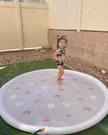 Buy bows-bloom Sprinkler Splash Pad for Kids