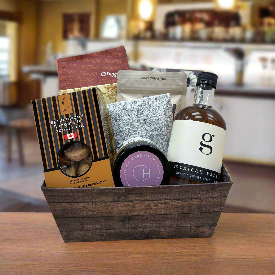 Caffeine Fein Gift Basket - 0
