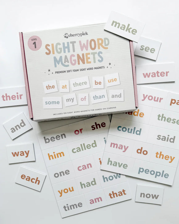 Sight Word Magnets for Early Reading & Literacy