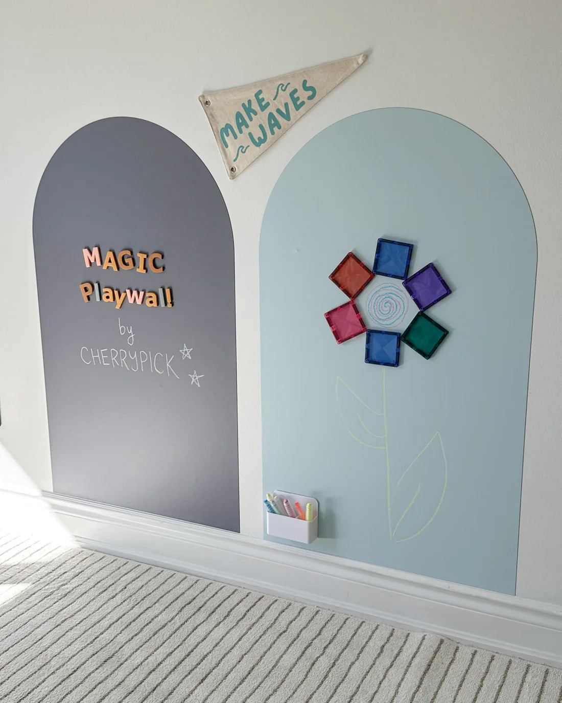 Magic Playwall - Arch Magnetic Wall Decal | Cherrypick