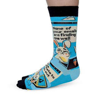 Women's Inbox Bunny Socks