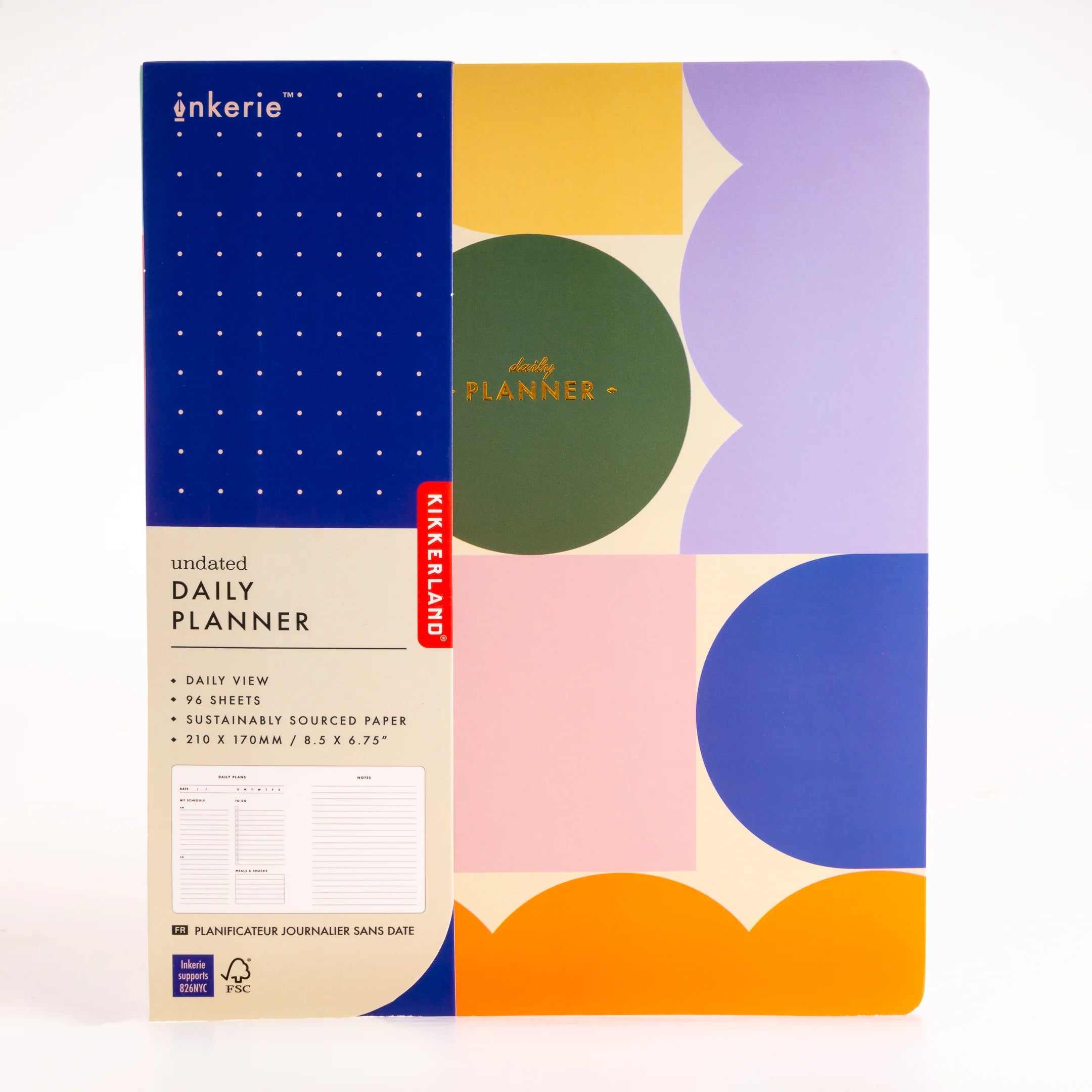 Inkerie Undated Daily Planner - 0