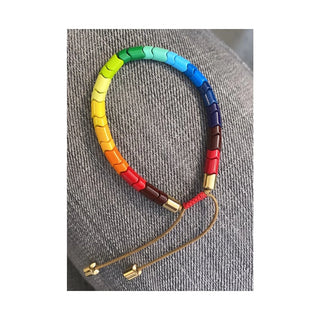 Interlocked Colour Puzzle Bracelet