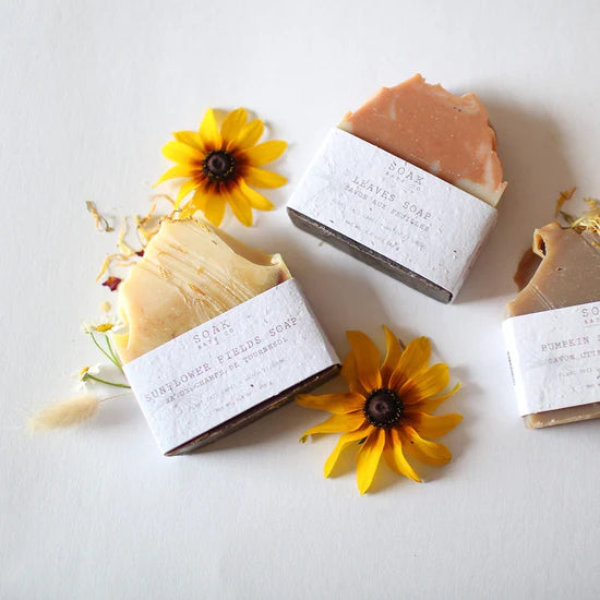 Leaves Soap Bar: Fall Collection