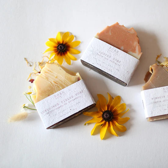 Sunflower Fields Soap: Fall Collection