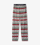 Men's Elk Fair Isle Jersey Pajama Pants-1