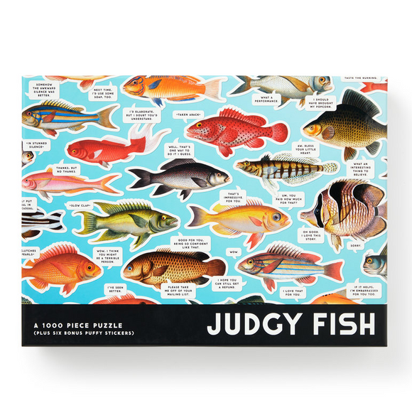 Judgy Fish 1000 Piece Puzzle