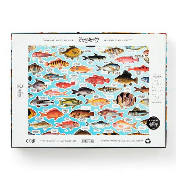 Judgy Fish 1000 Piece Puzzle
