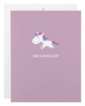 Unicorn Birthday Card