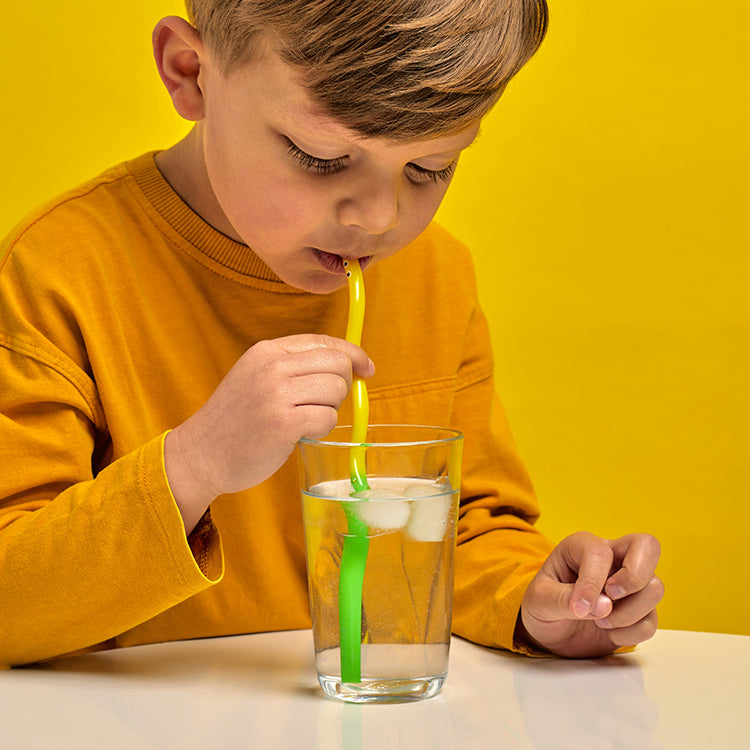 Kidoki Wiggly Worm Color Changing Straws