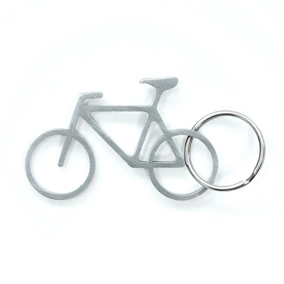 Metal Bike Key Ring and Bottle Opener