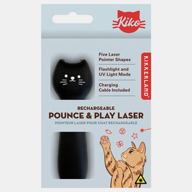 Kikko Rechargeable Pounce & Play Laser