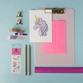 Greeting card - Unicorn - 0