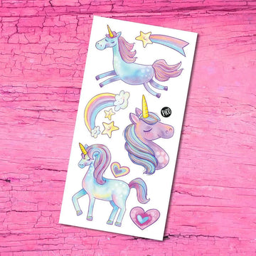 The Cute Unicorns - Temporary Tattoos