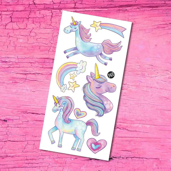 The Cute Unicorns - Temporary Tattoos
