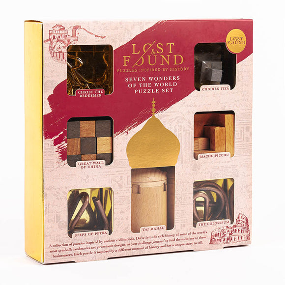 Seven Wonders of the World Puzzles Set of 7
