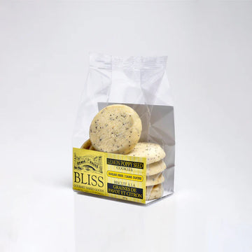 Sugar Free Lemon Poppy Seed Cookies
