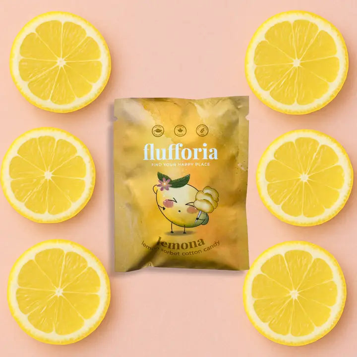 Lemona | Organic All Natural Lemon Flavored Cotton Candy