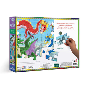 Love of Dragons 100 Piece Puzzle - 0