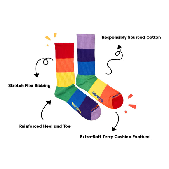 Men's Love is Love Sport Athletic Socks