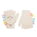 Rainbow Unicorn Knitted Gloves-1
