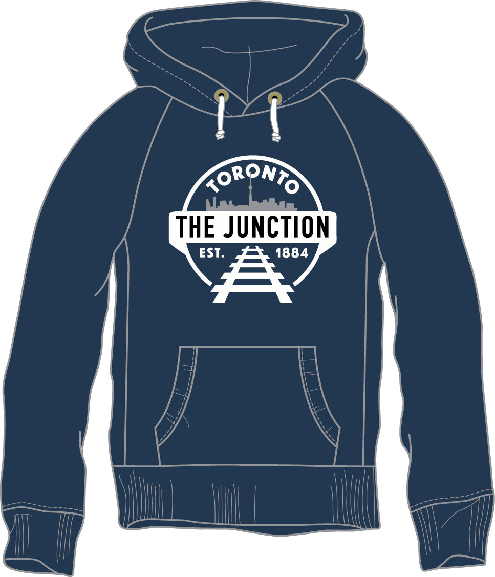 The Junction Toronto Hoodie | Campus Crew (navy & forest green) - 0