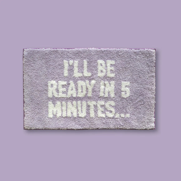 Ready in 5 Minutes Bath Mat