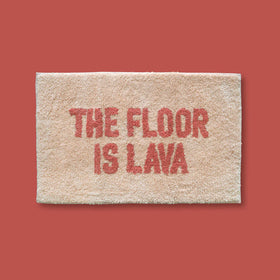Floor Is Lava Bath Mat