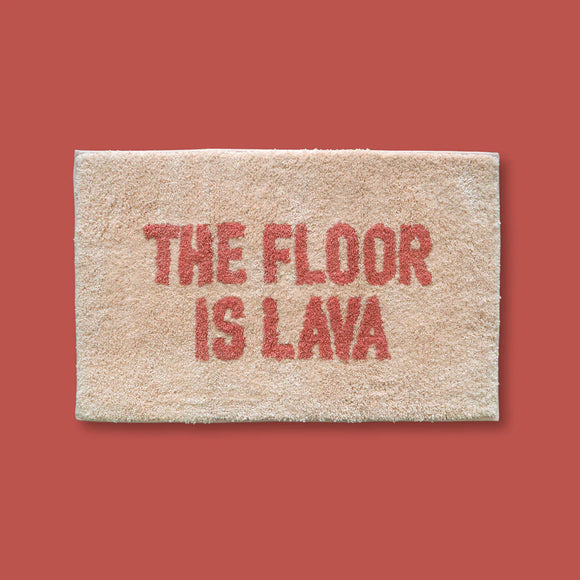 Floor Is Lava Bath Mat