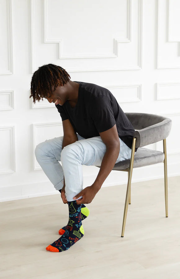 Men's Math Attack Socks