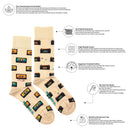 Men's Cassette and Boom Box Socks-3