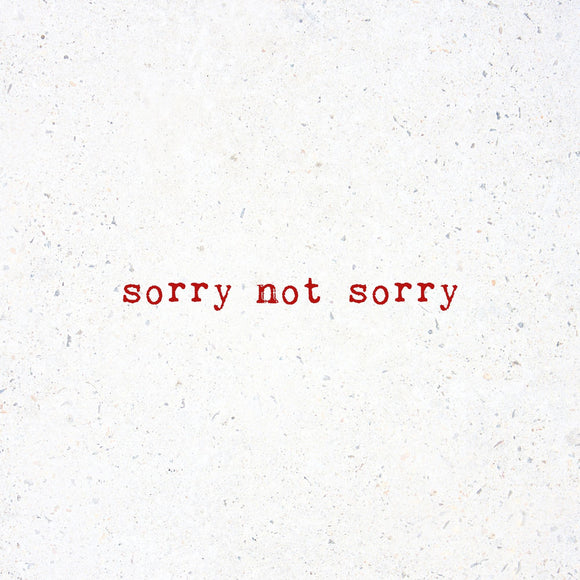 Sorry not sorry Marble Coaster