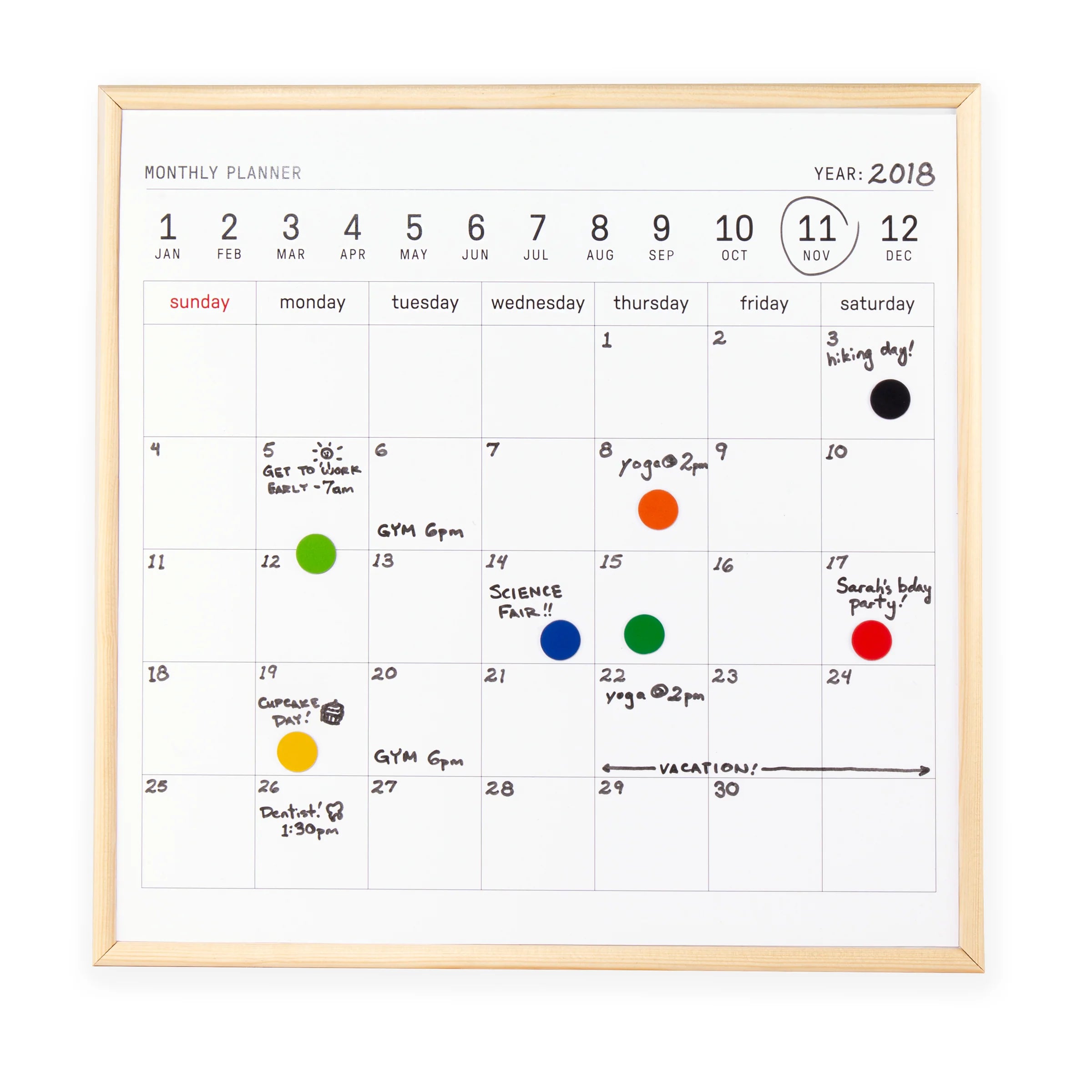 Whiteboard Calendar - 0