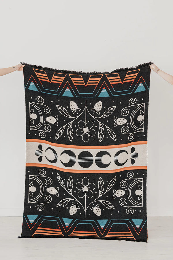 Mini Tipi Reversible Blanket (Indigenous Designed) - various patterns