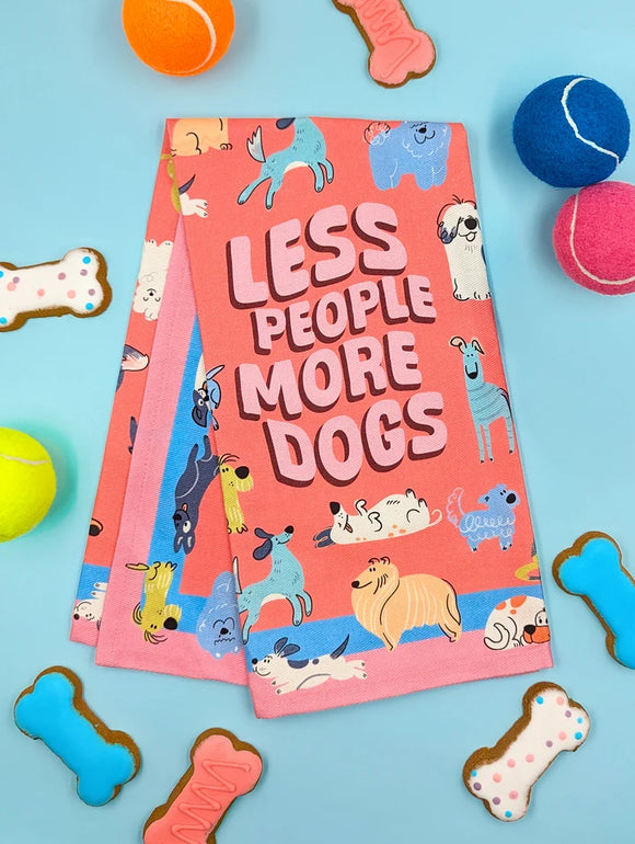 More Dogs Dish Towel