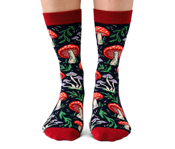 Women's Mushroom Magic Socks - 0