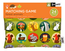 Forest Animals Matching Game - Forest Animals Matching Game with 24 cards, colorful handmade Canadian gift for kids ages 3+.