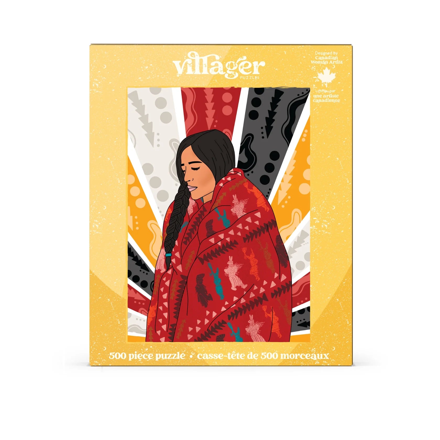 Villager Puzzles | Matriarch Blanket | 500-Piece Puzzle for Adults - 0