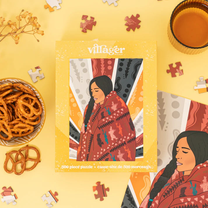 Villager Puzzles | Matriarch Blanket | 500-Piece Puzzle for Adults