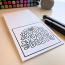 Mini Coloring Book – Inspiring Doodles (Quotes)-2