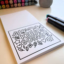 Mini Coloring Book – Inspiring Doodles (Quotes)-3