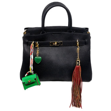 Mini Purse Charm in Green - 0