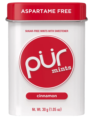 PUR Cinnamon Mints Tin (30pc)