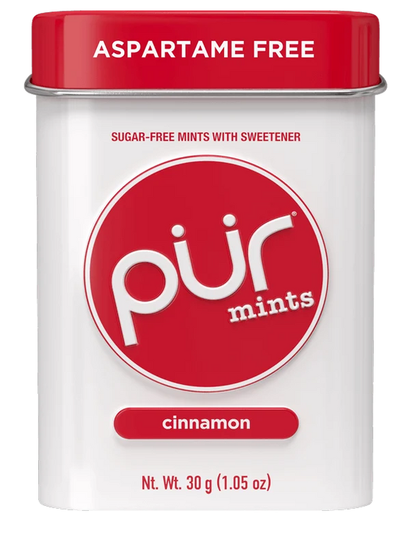 PUR Cinnamon Mints Tin (30pc)