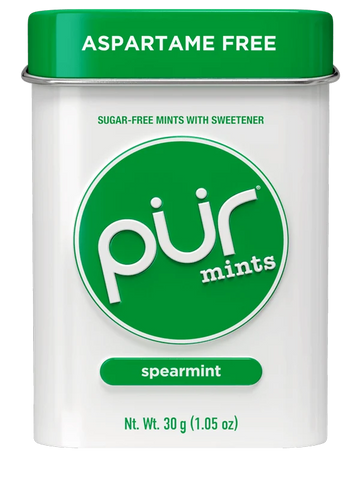 PUR Spearmint Mints Tin (30pc)