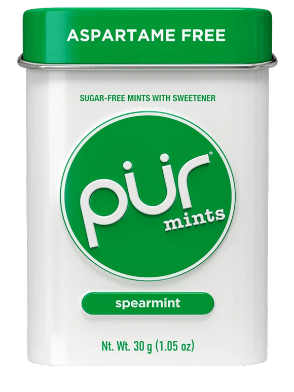 PUR Spearmint Mints Tin (30pc)