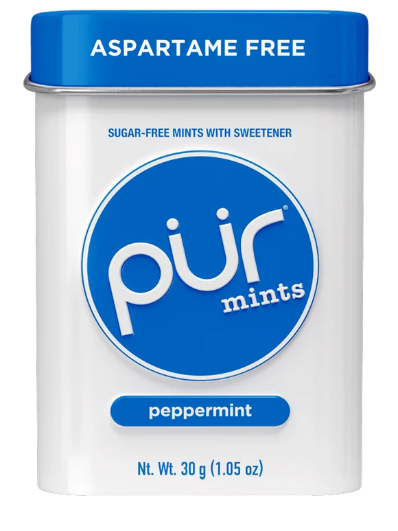 PUR Peppermint Mints Tin (30pc)