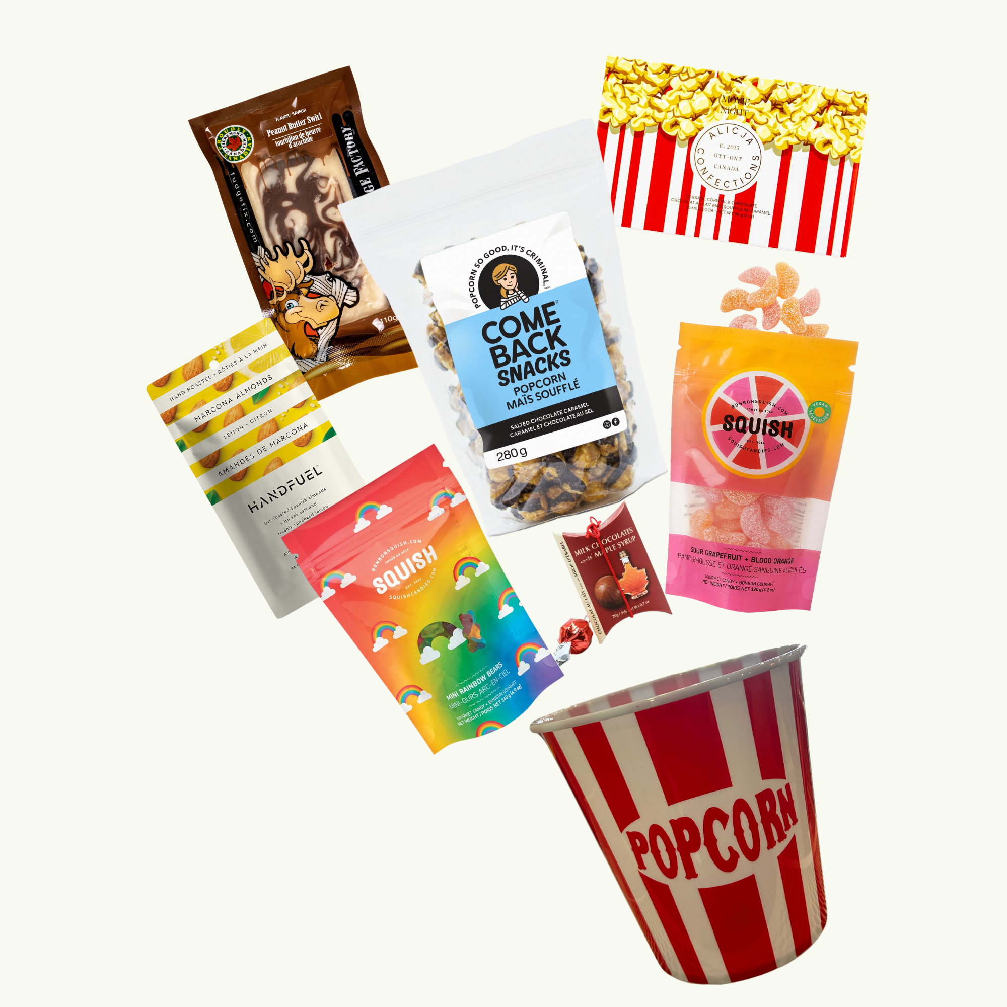 Movie Night Gift Basket