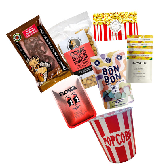 Movie Night Gift Basket