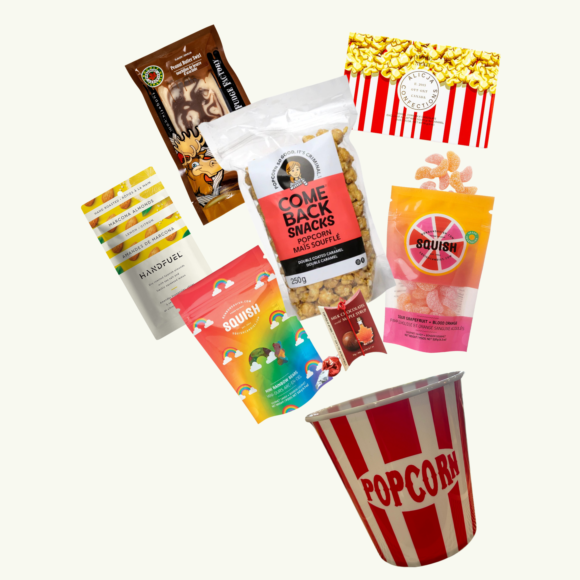 Movie Night Gift Basket